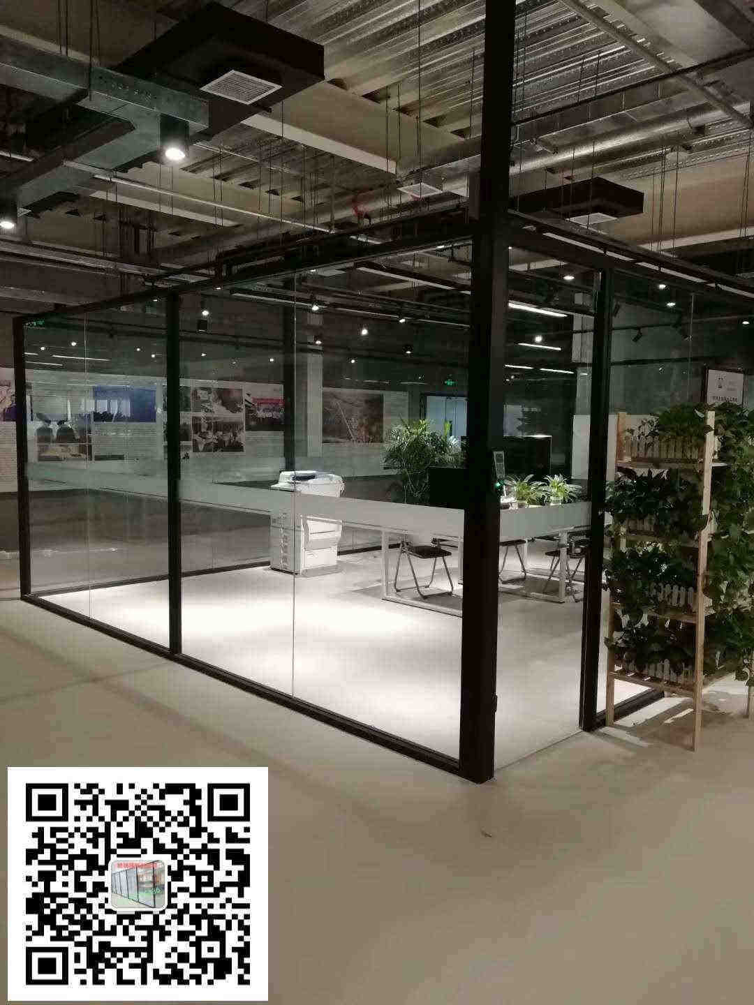 单层玻璃隔断